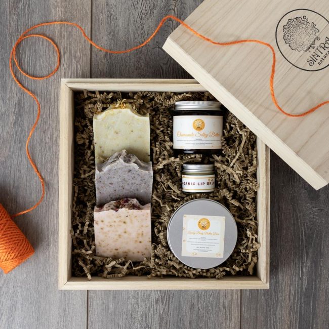 Natural skincare gifts